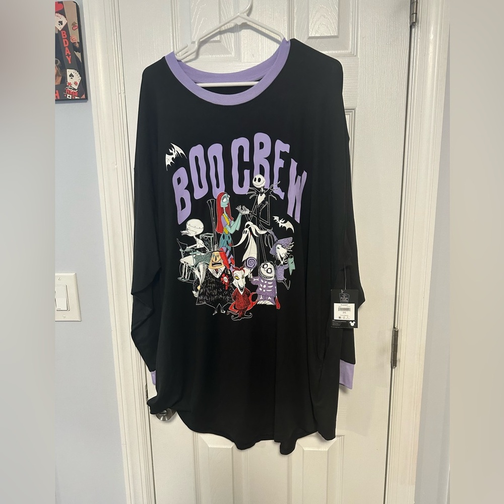 The Nightmare Before Christmas Sleep Shirt XL NWT (L3)